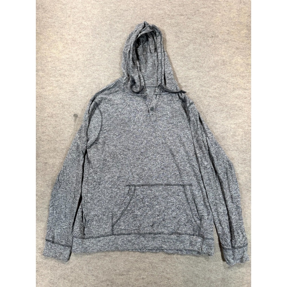 Urban Pipeline Hoodie Mens XL Heather Gray Kangaroo Pockets Long Sleeve Winter